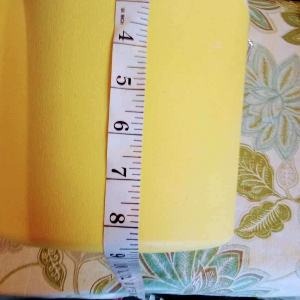 Vtg West Bend MCM Thermo-Serv Atomic Yellow Insulated Ice Bucket
